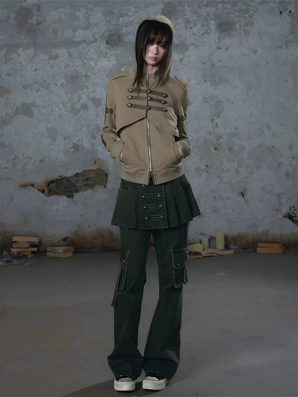 Vintage Washed Napoleon Cargo Pants