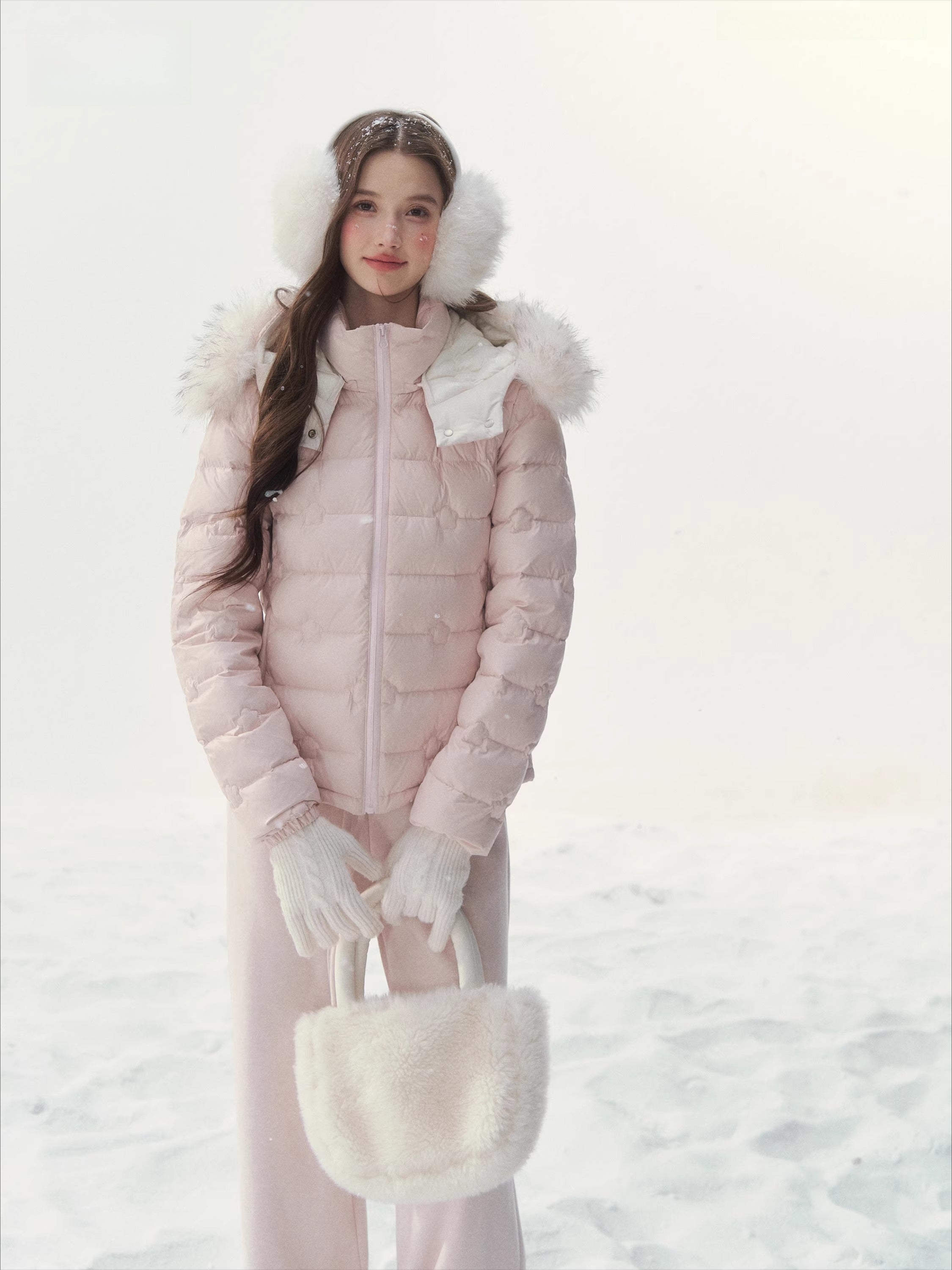 Quilted Dream Embossed Down Jacket