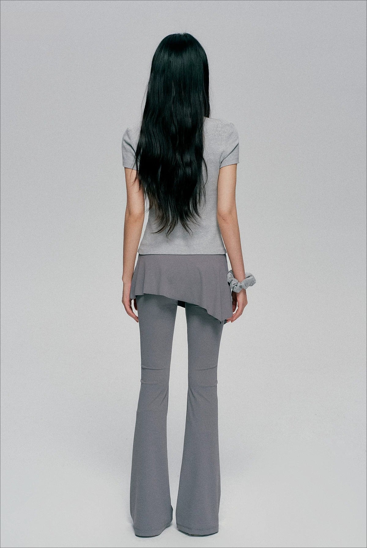 Layered Flare Yoga Pants