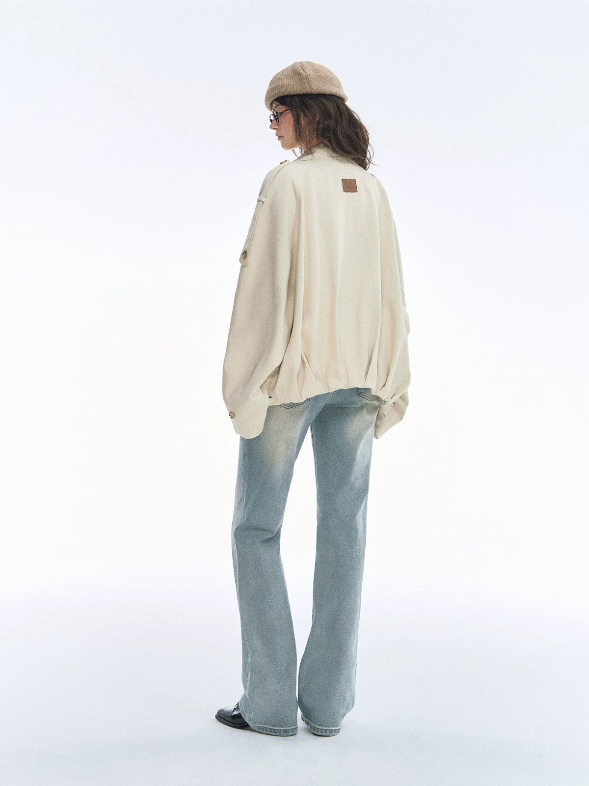 Double Breasted Short Jacket
