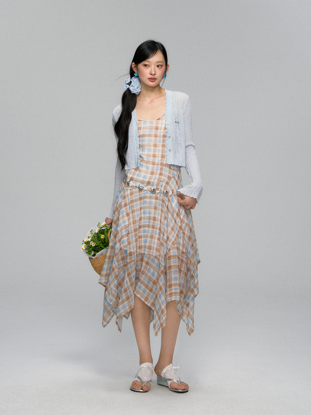 Lace-Trim UV Protection Cardigan