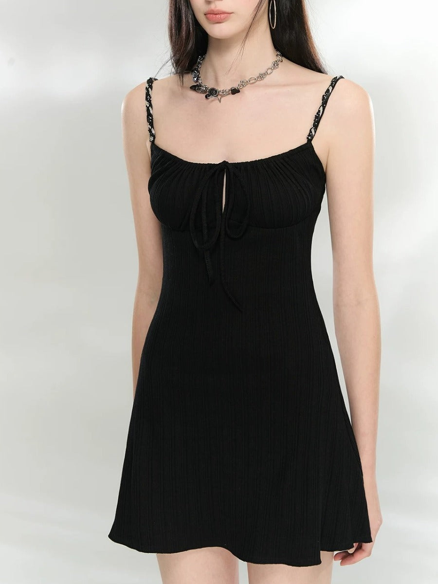 Ribbed Camisole Midi Dress