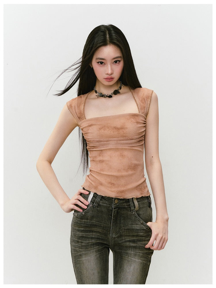 Stretch Mesh T-shirt