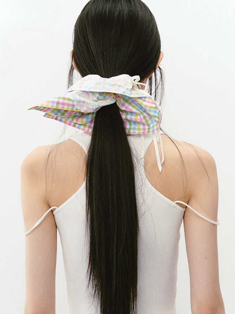 Heavy Lace Patchwork Large Hoop