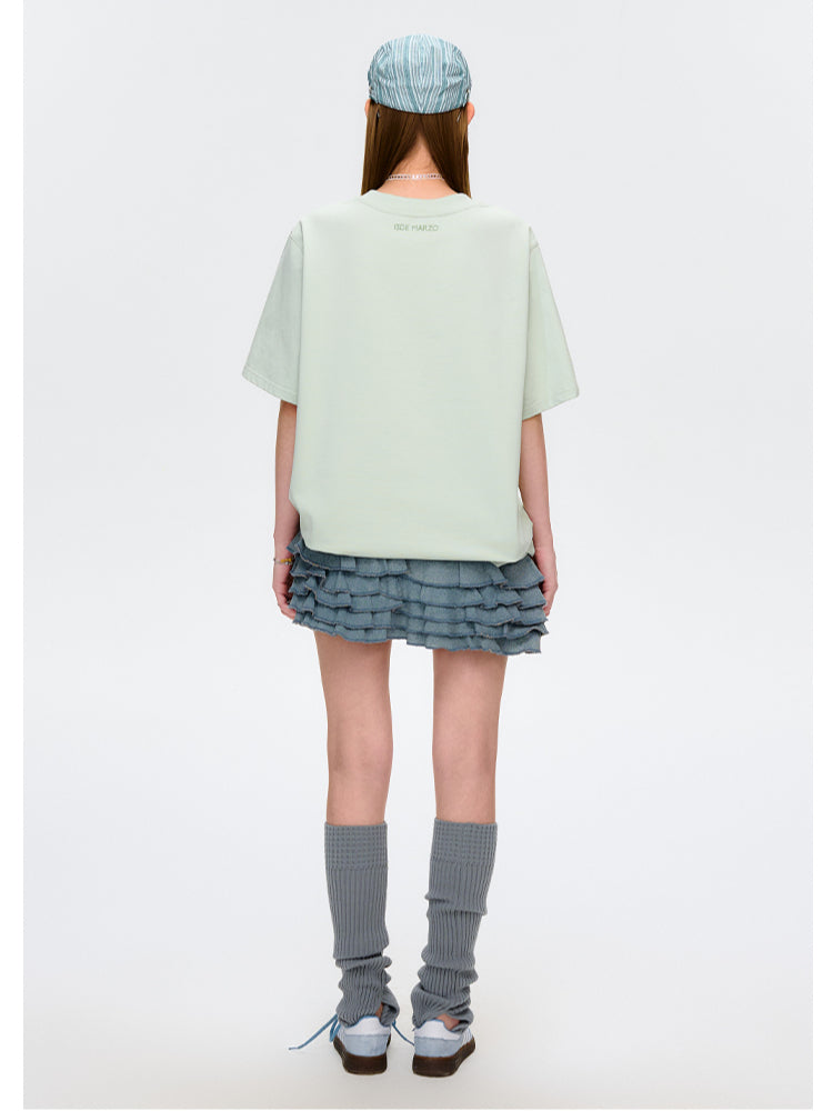 Skipping Bear Crew Neck T-shirt