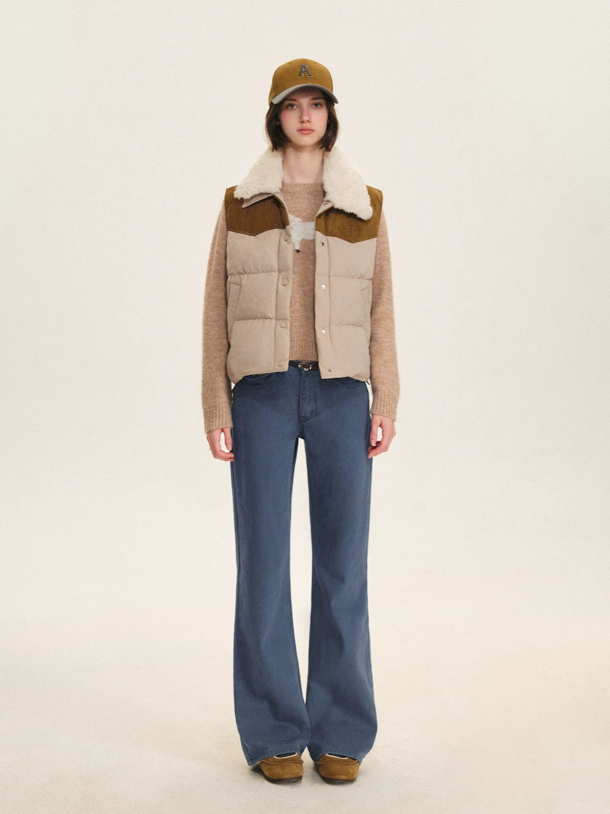 Vintage Blue Low Rise Jeans