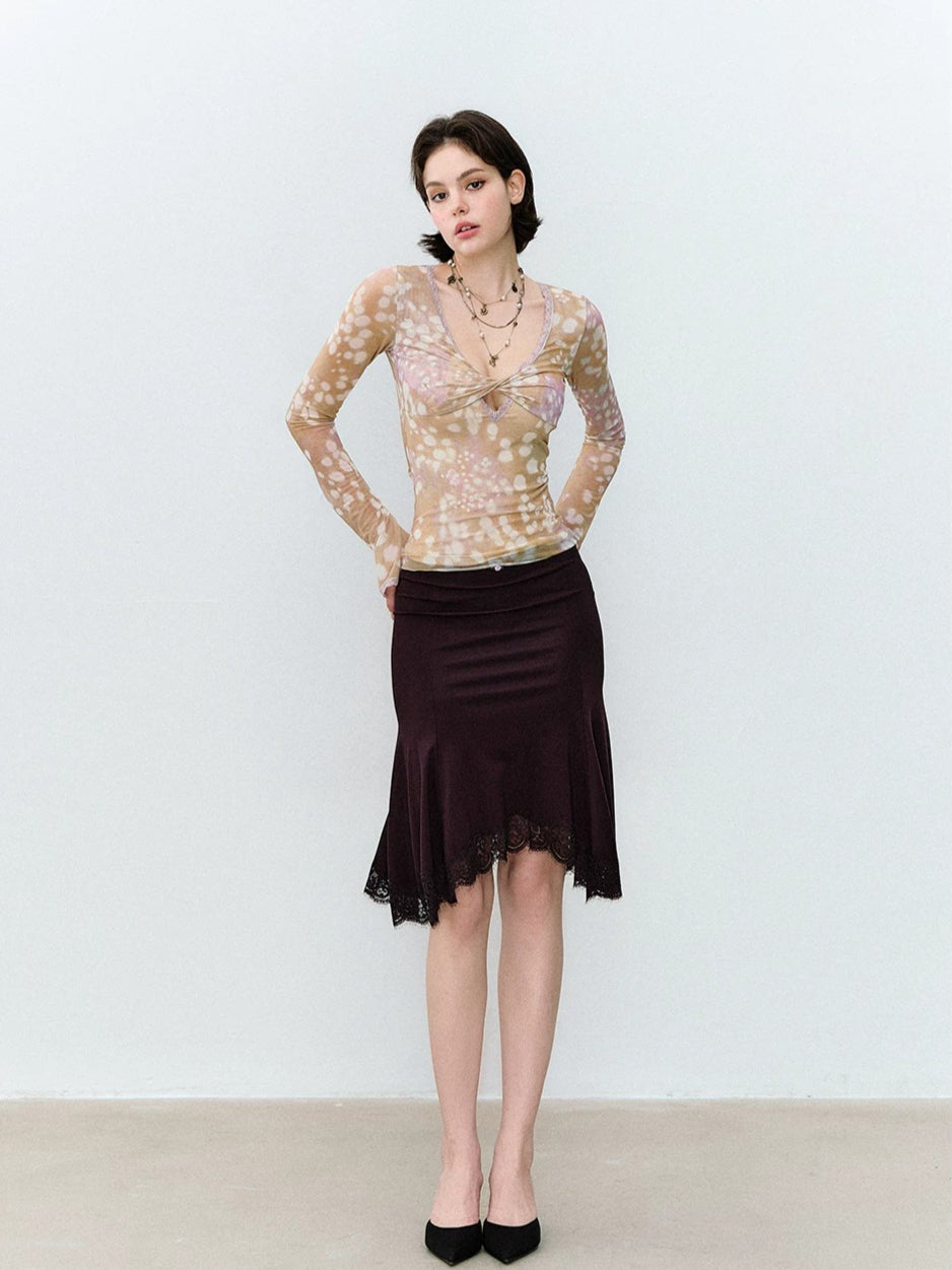 Lace Mermaid Skirt