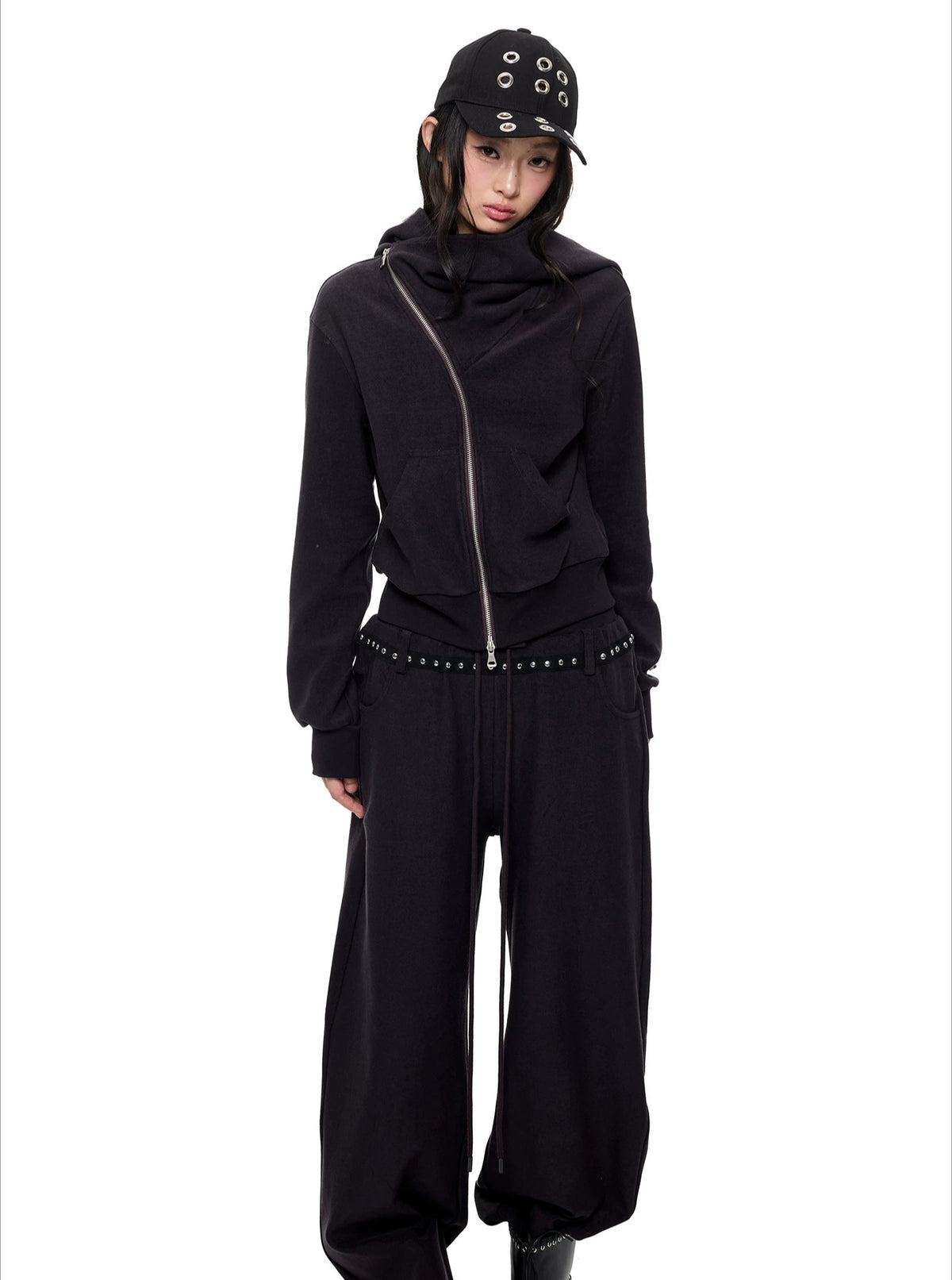 Hooded Fleece Sweatshirt & Pants Set