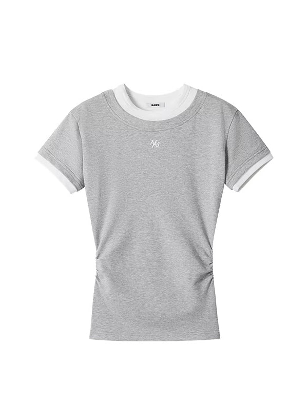 Badge Layered Tee