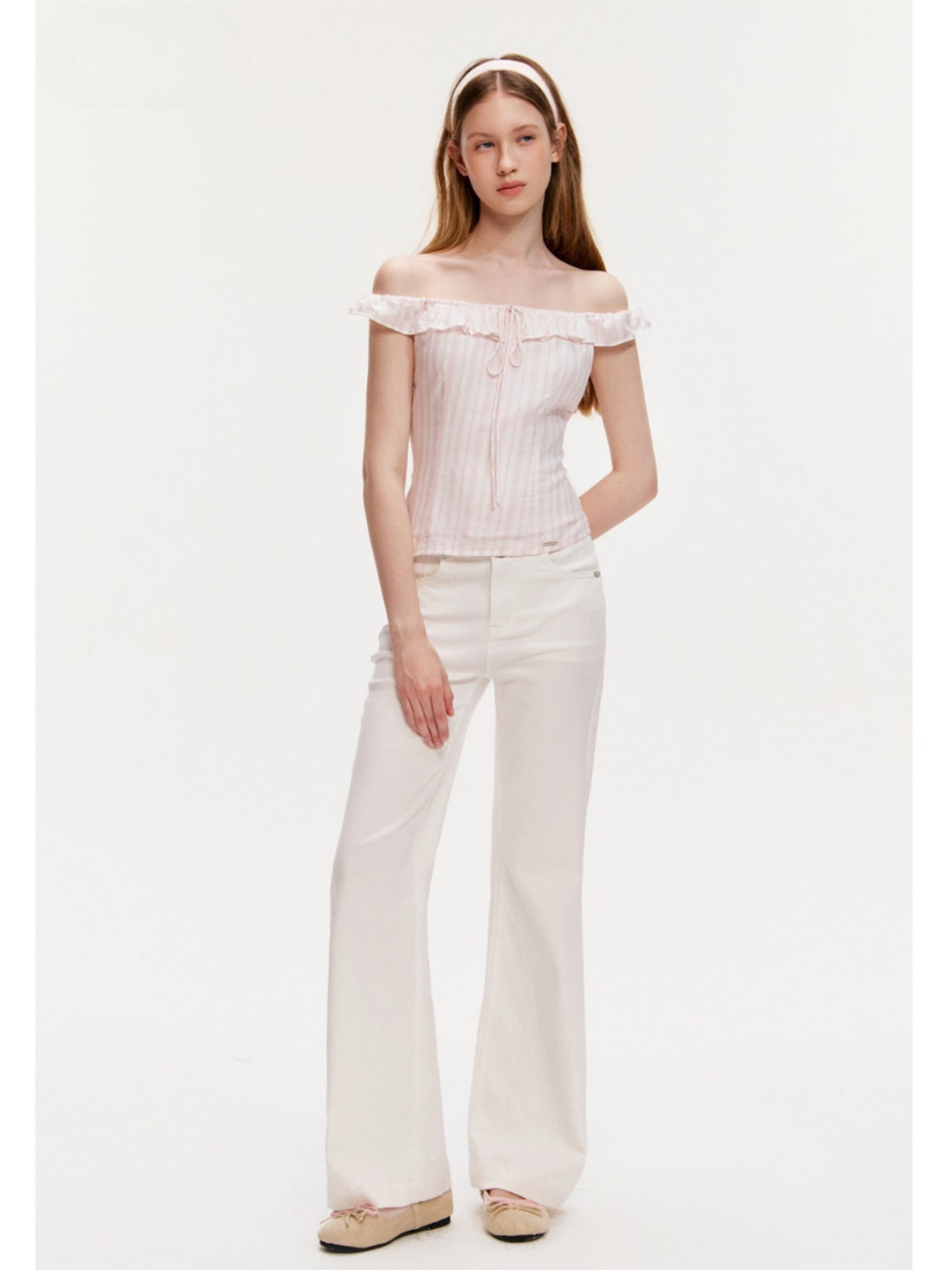 Washed Wide Leg Jeans