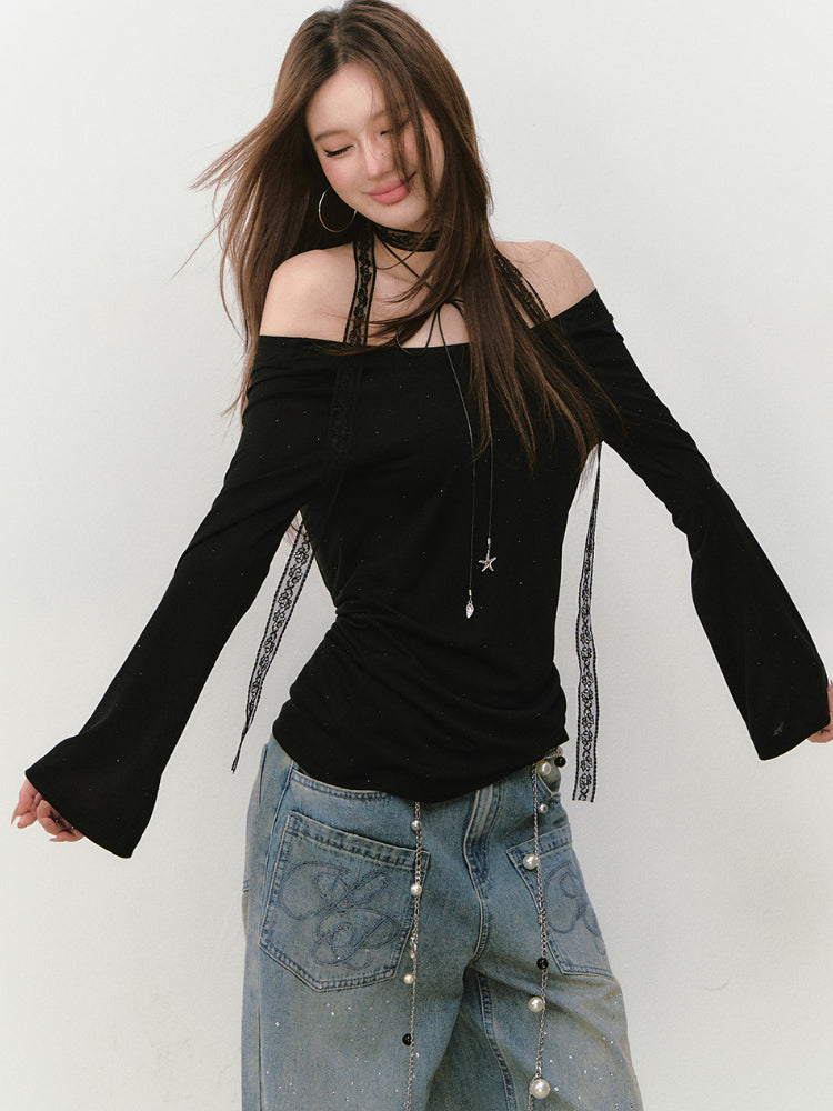 Starfish Series Lace String Necklace