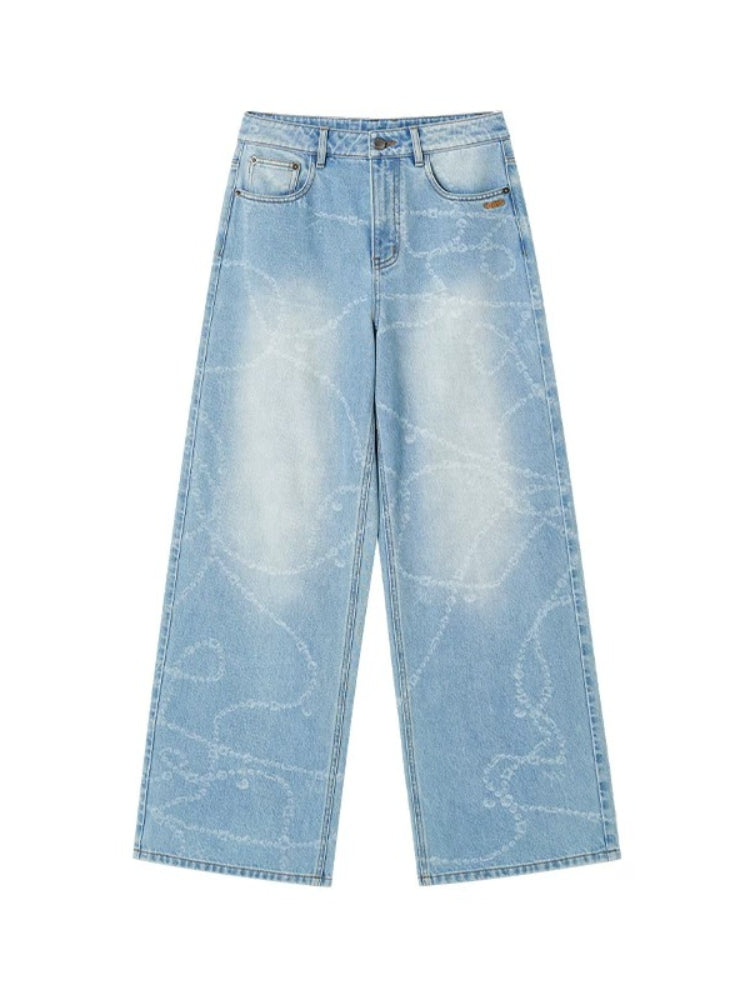 Beverly Print Jeans