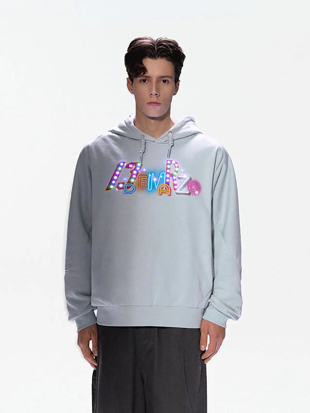 Bear Neon Light Hoodie