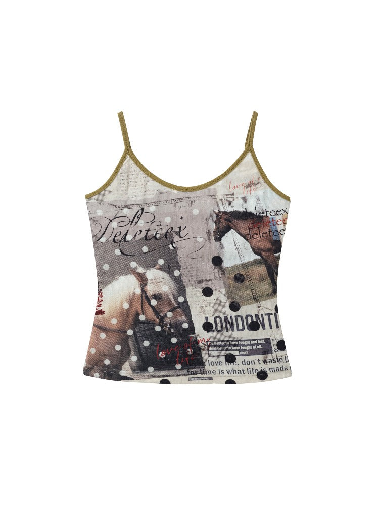Pony Dot Cami Top