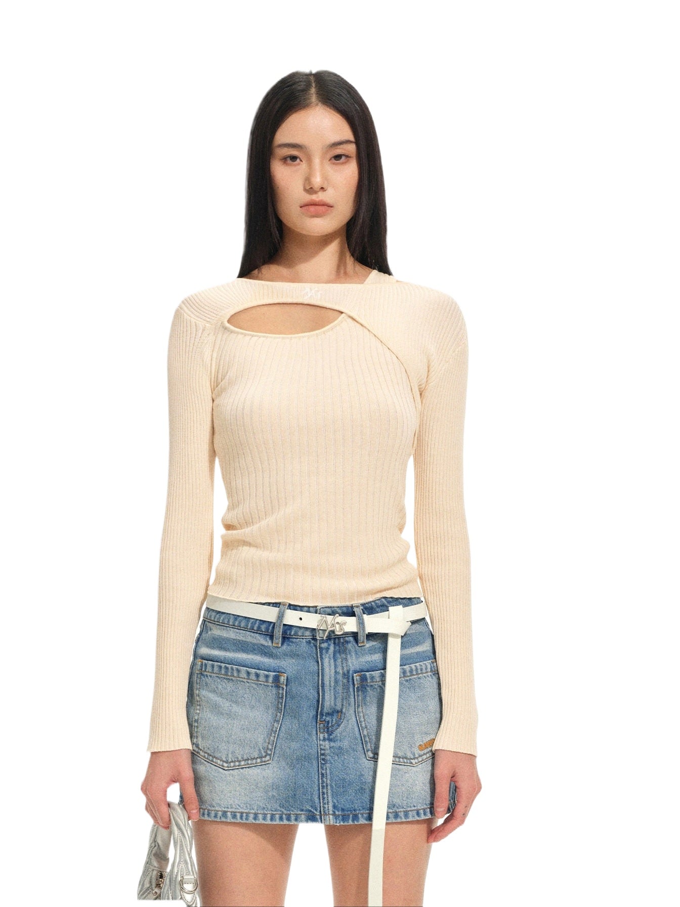 Olympia Cutout Knit Top