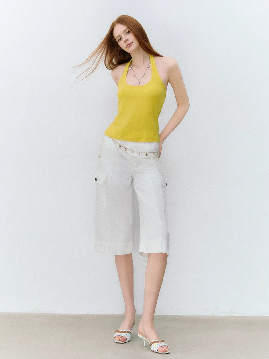 Dopamine Halter Knit Tank