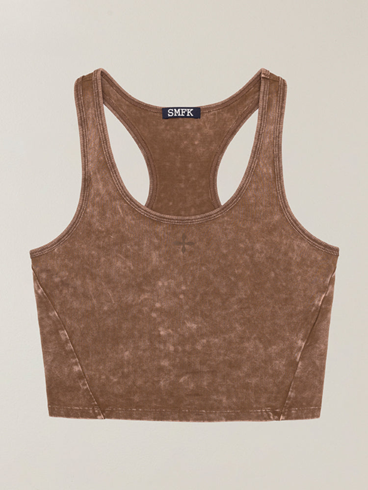 Vintage Hurricane Fade Sports Short Tank Fading Desert