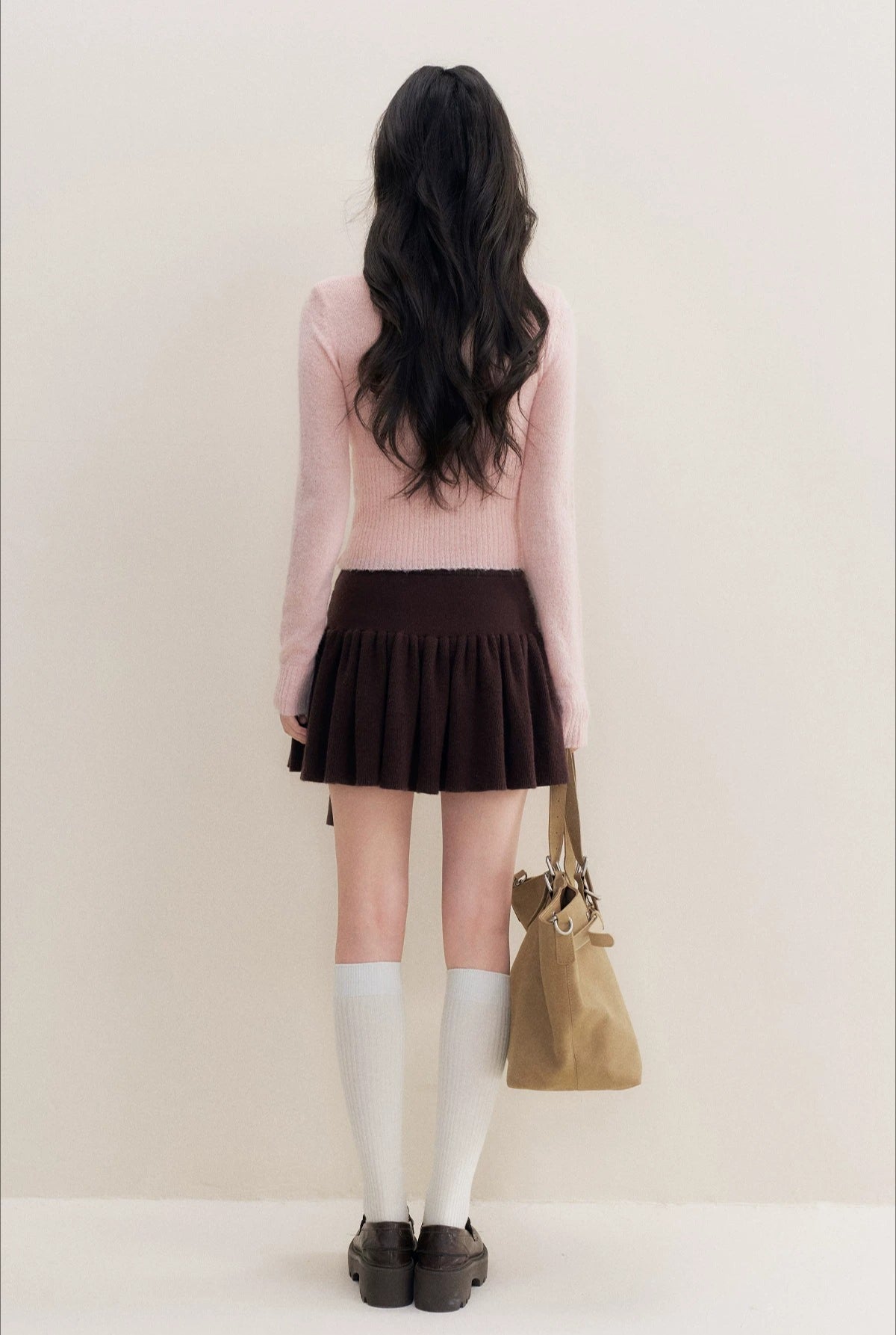 Floral Button Knit Top