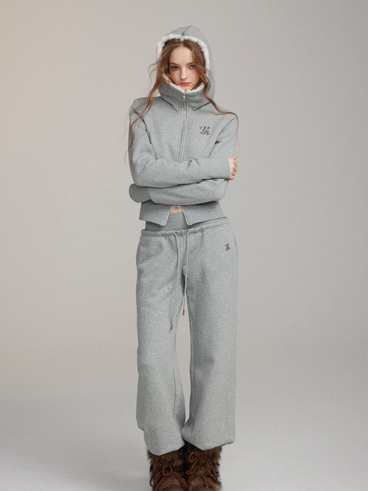 Casual Straight-Leg Sweatpants