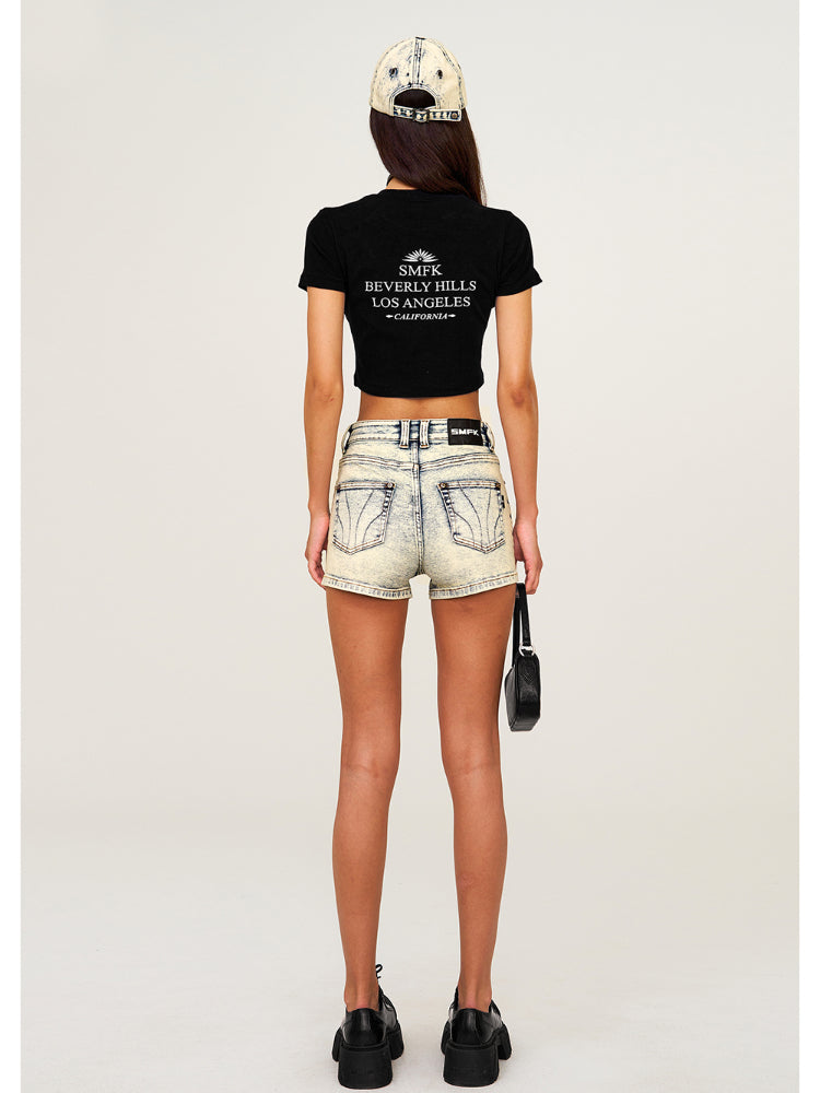 Cross Classic Dance Troupe Denim Shorts