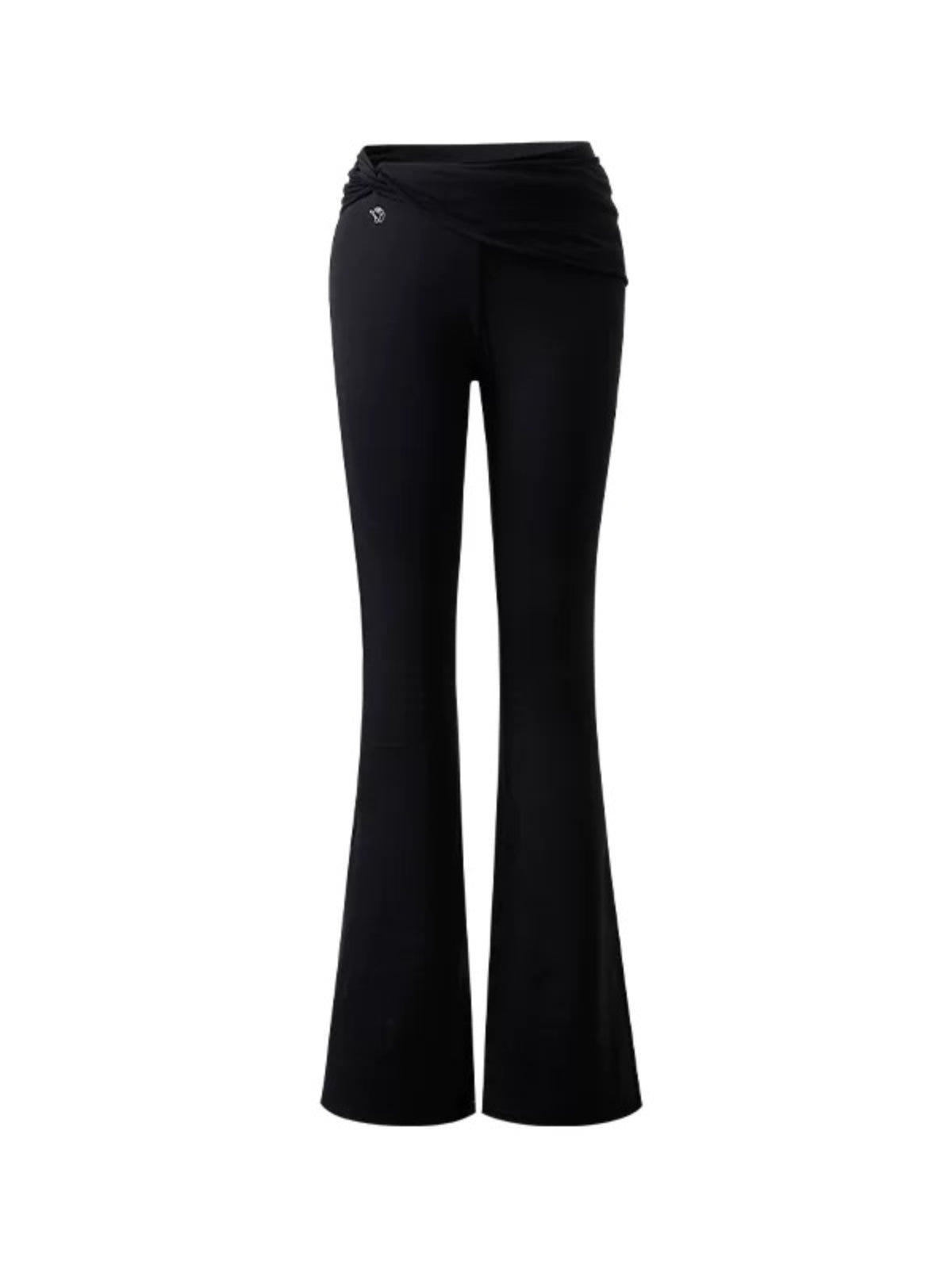 Stretch Brushed Slim Flare Pants