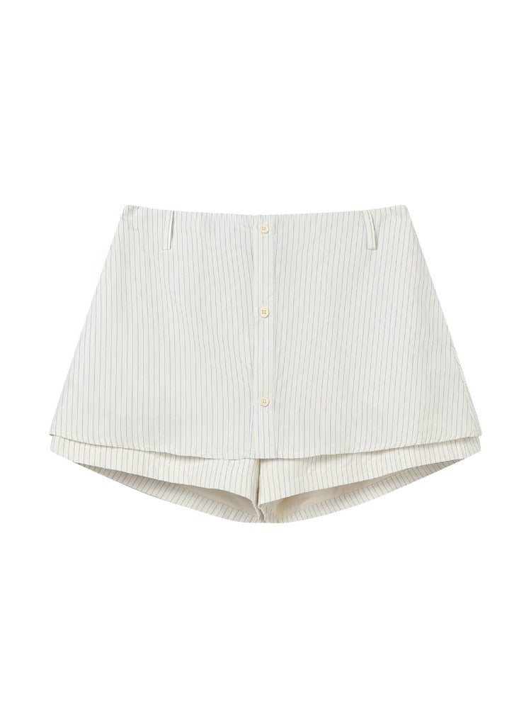 Yellow & Navy Collegiate Butterfly Sweatshirt & Skirt Set