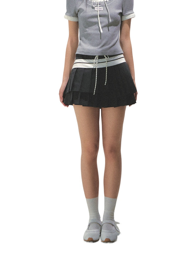 Stylish Intellectual Pleated Skirt