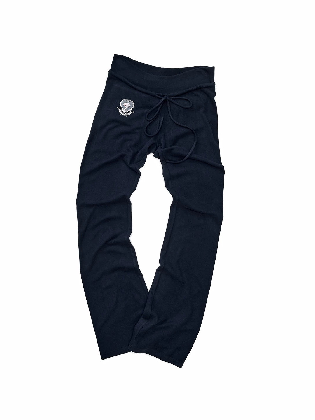 Dog-Ear Hoodie & Flared Pants Set