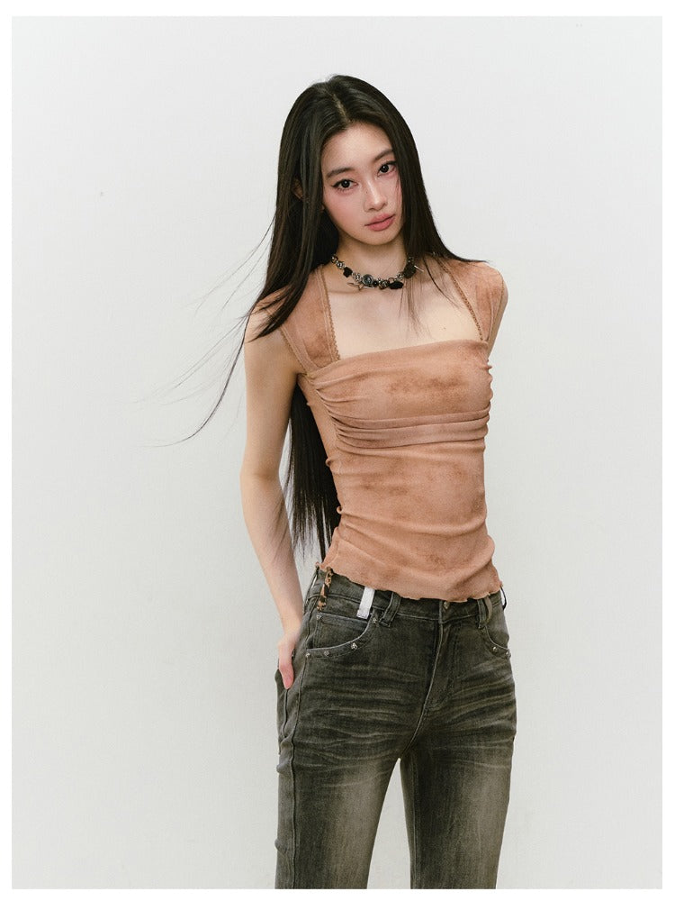 Stretch Mesh T-shirt