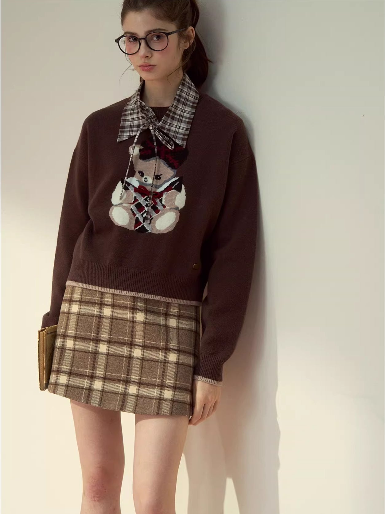 Preppy Bunny Diary Sweater