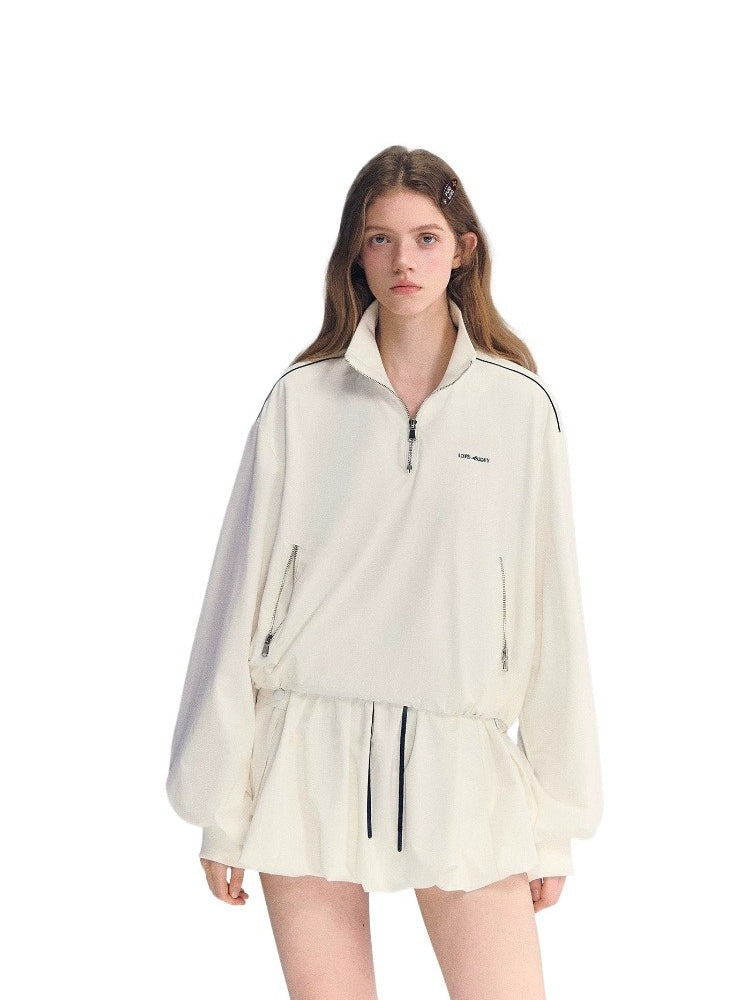 Half Zip Pullover Jacket