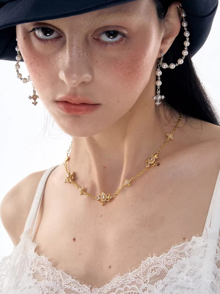 Iris Zircon Necklace