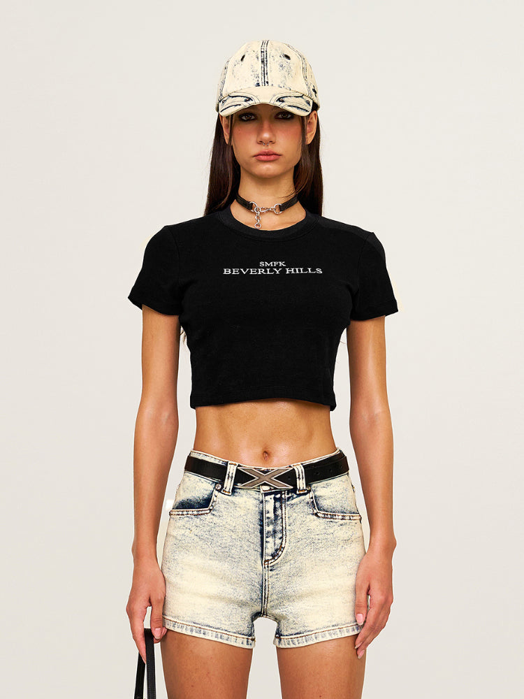 Cross Classic Dance Troupe Denim Shorts