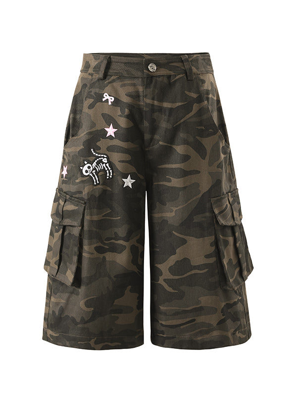 Camo Cargo Shorts