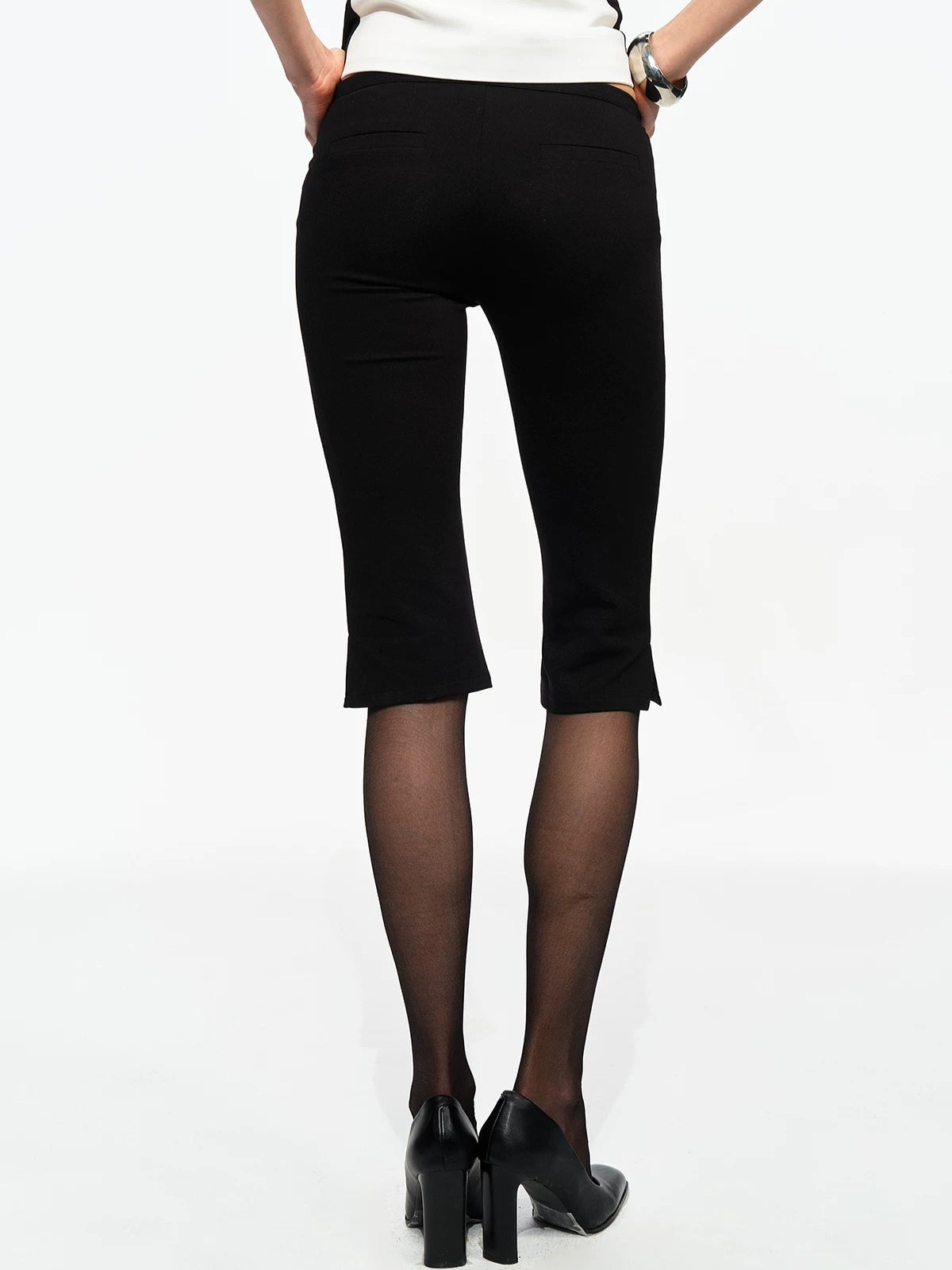 Split Capri Pants