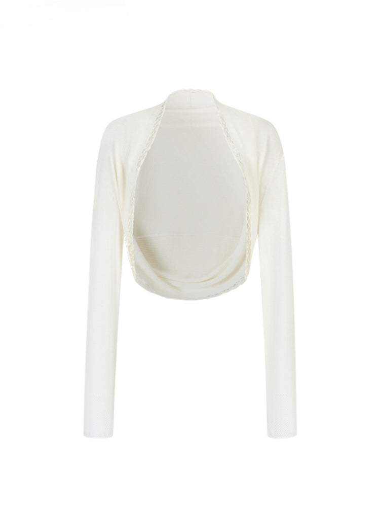 Heavy-duty Knitted Draped Neck Tank Top Set