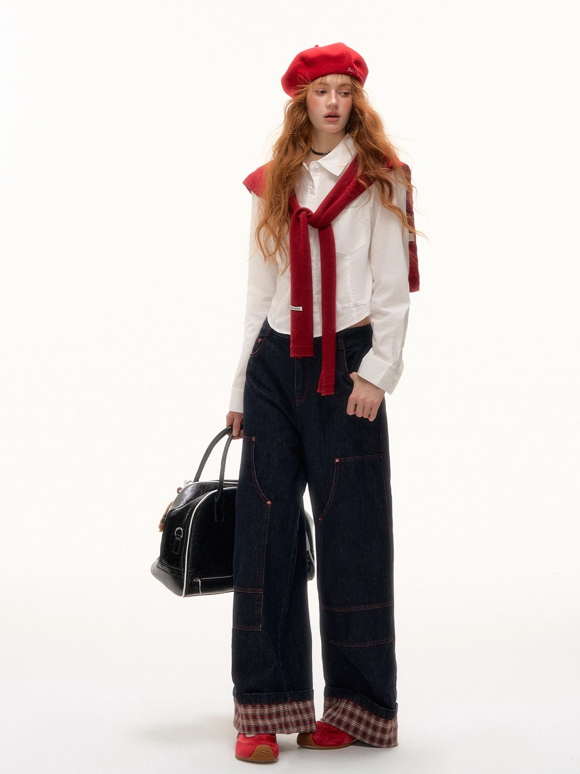 Solid Embroidered Shirt