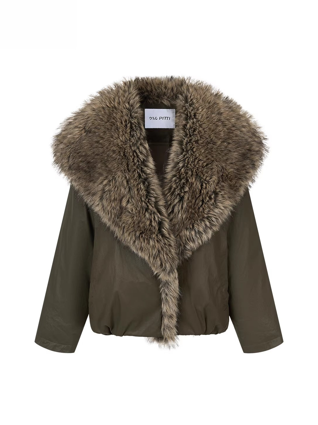 Fur Collar Down Puffer Jacket