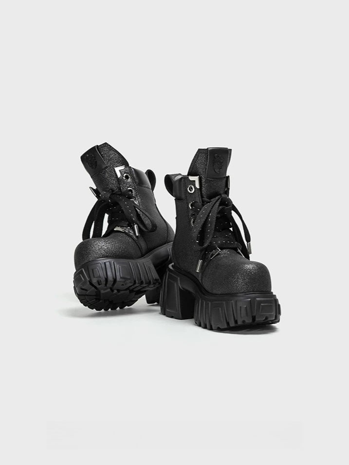 Starry Platform Boots