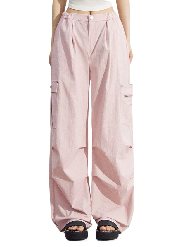 Cargo Wide-Leg Pants
