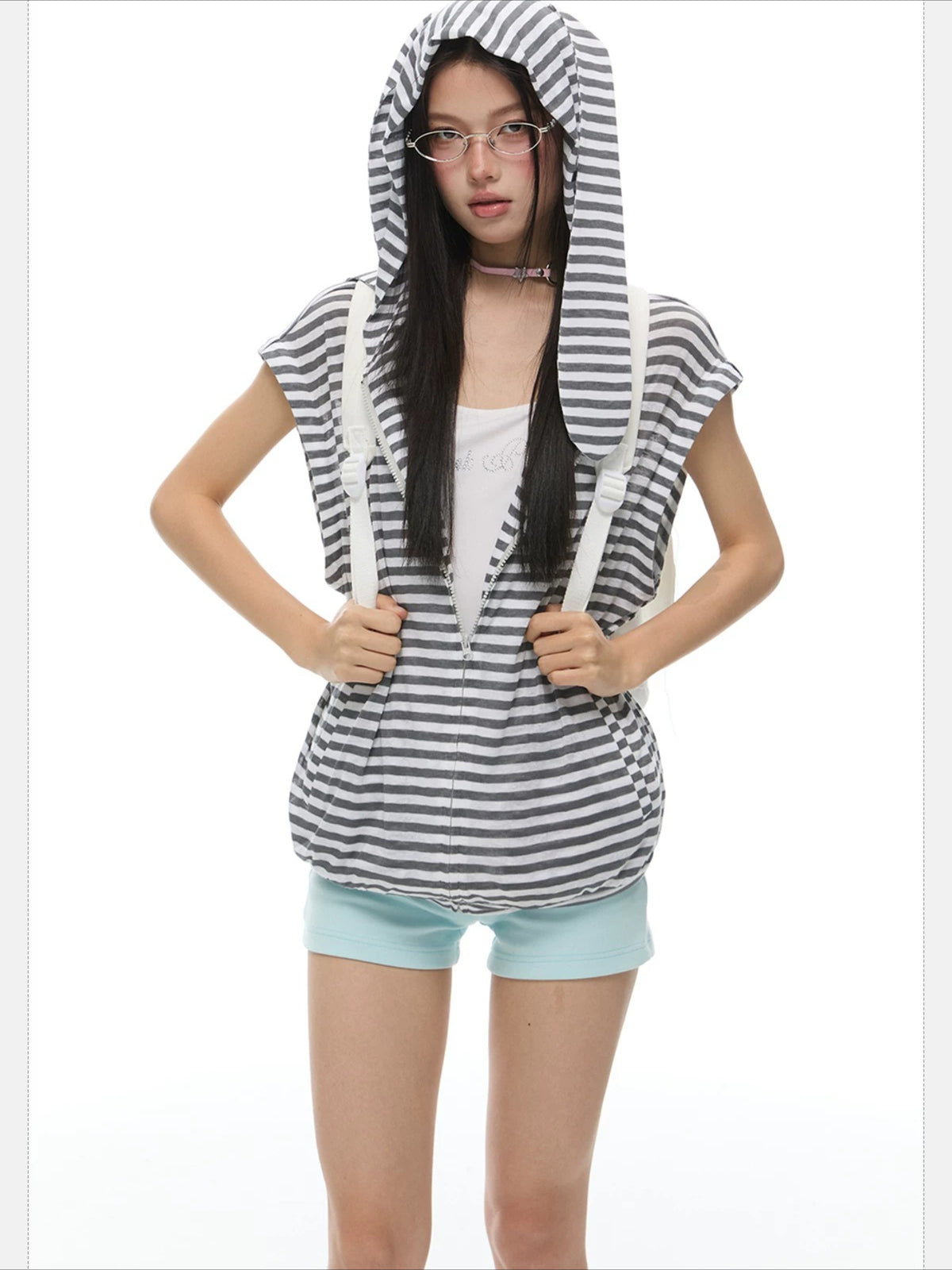 Rabbit Ear Hooded Top
