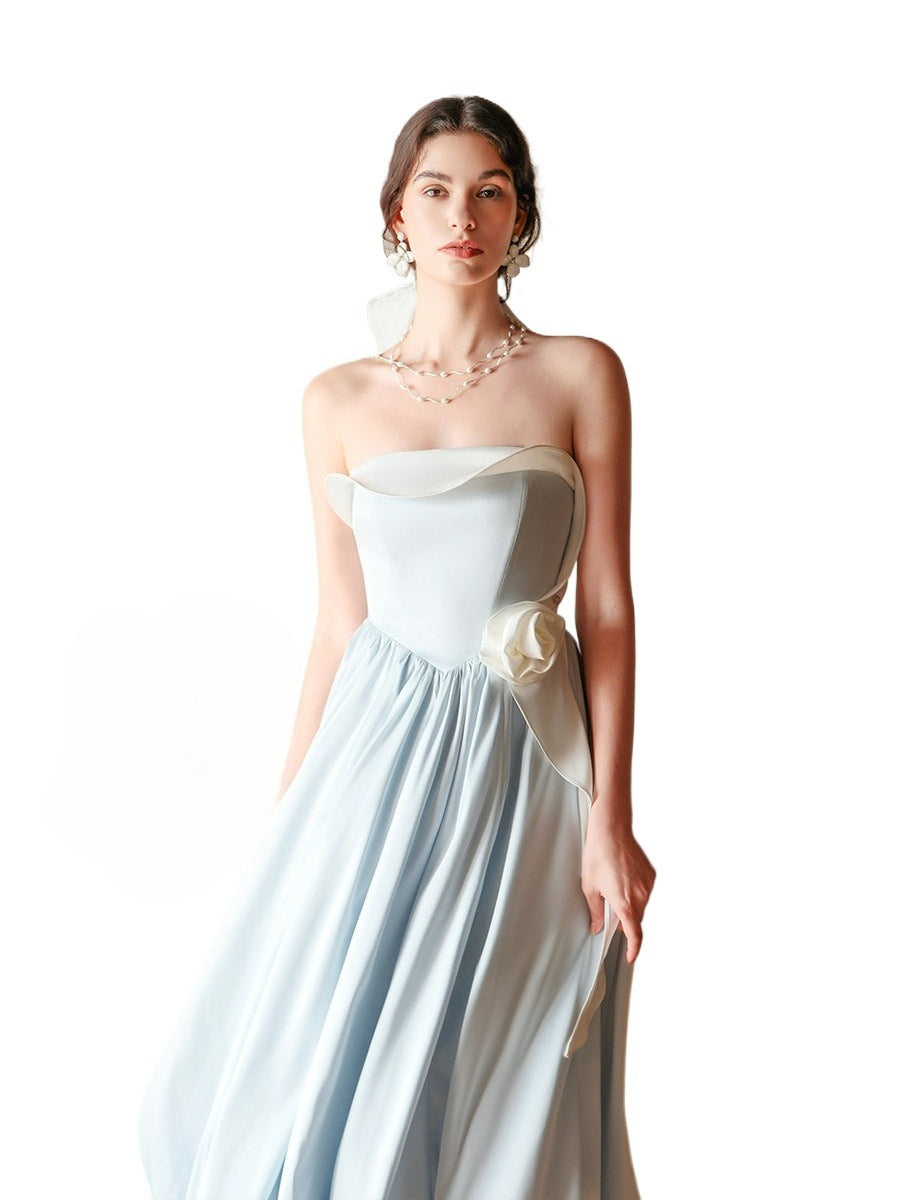 Bloom Satin Dress