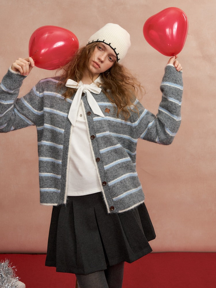 Vintage Stripe Cardigan