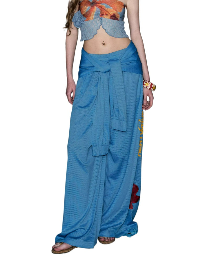 Summer Island Wide-Leg Pants