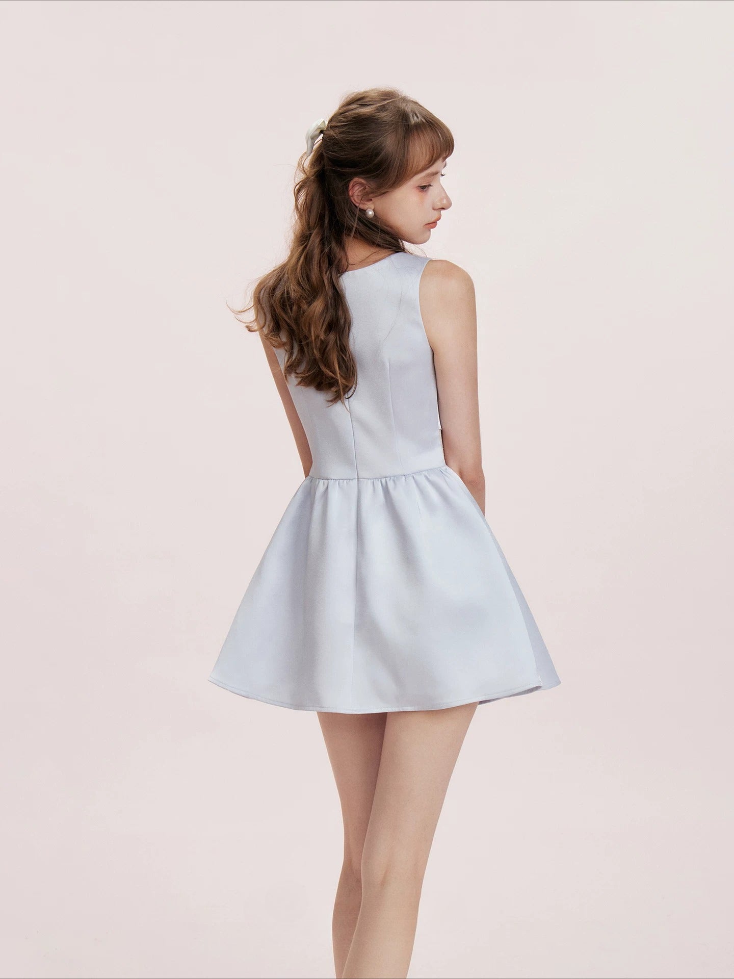 Satin Lace Dress