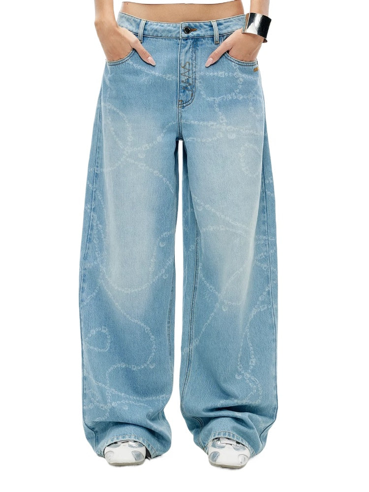 Beverly Print Jeans