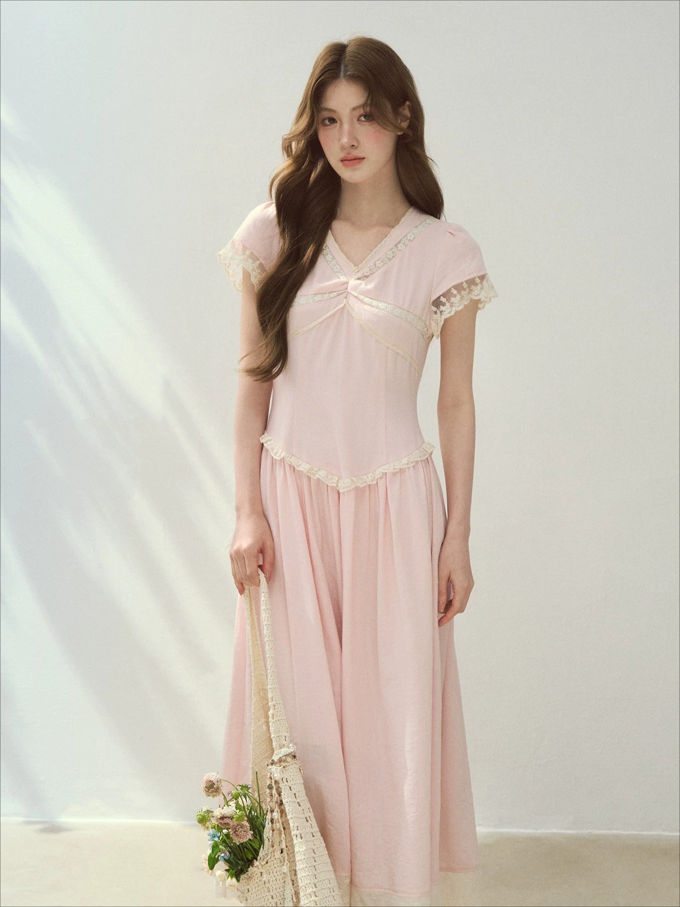 Sunlight Lace A-line Dress