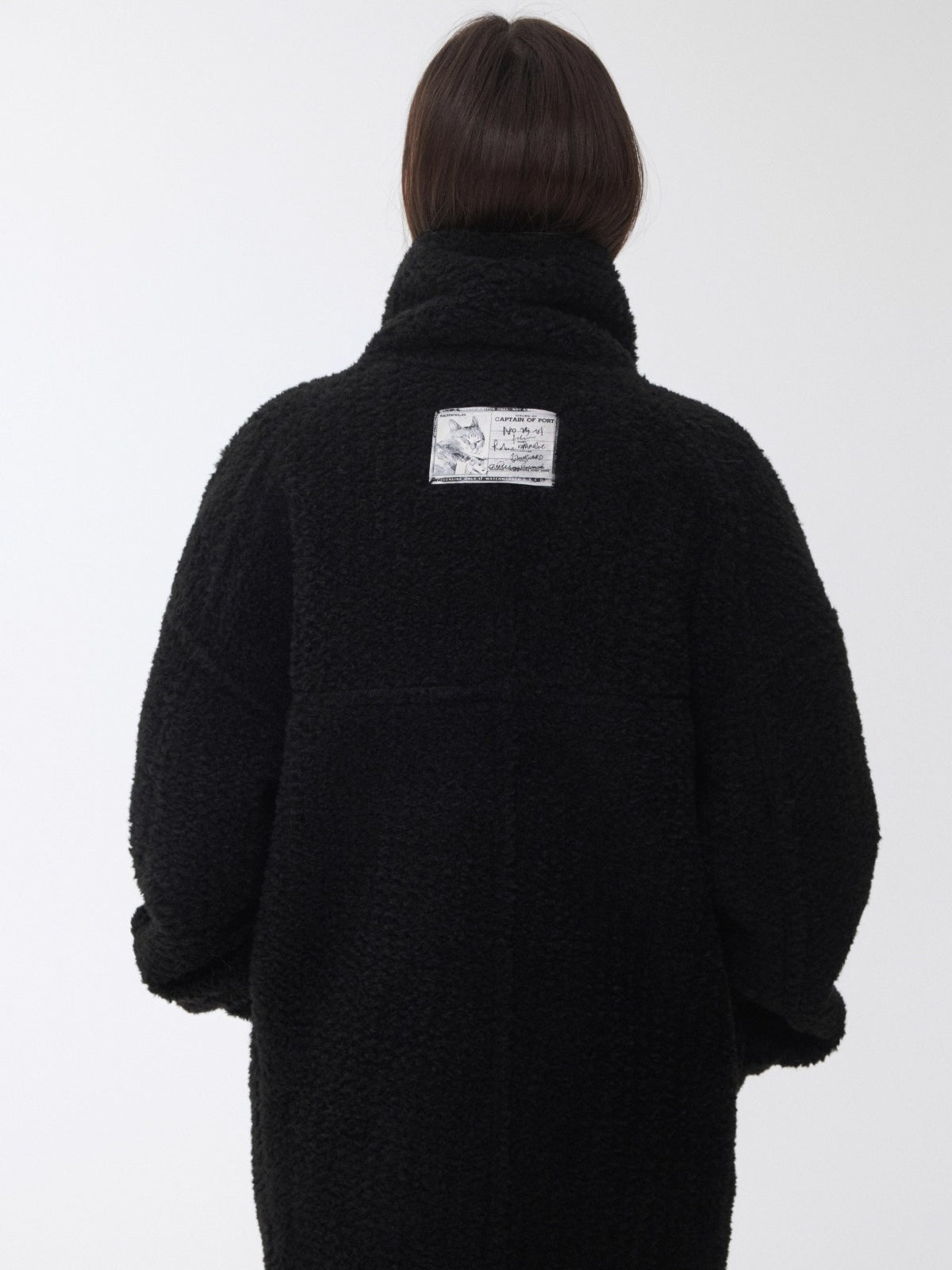 Reversible Shearling Toggle Jacket
