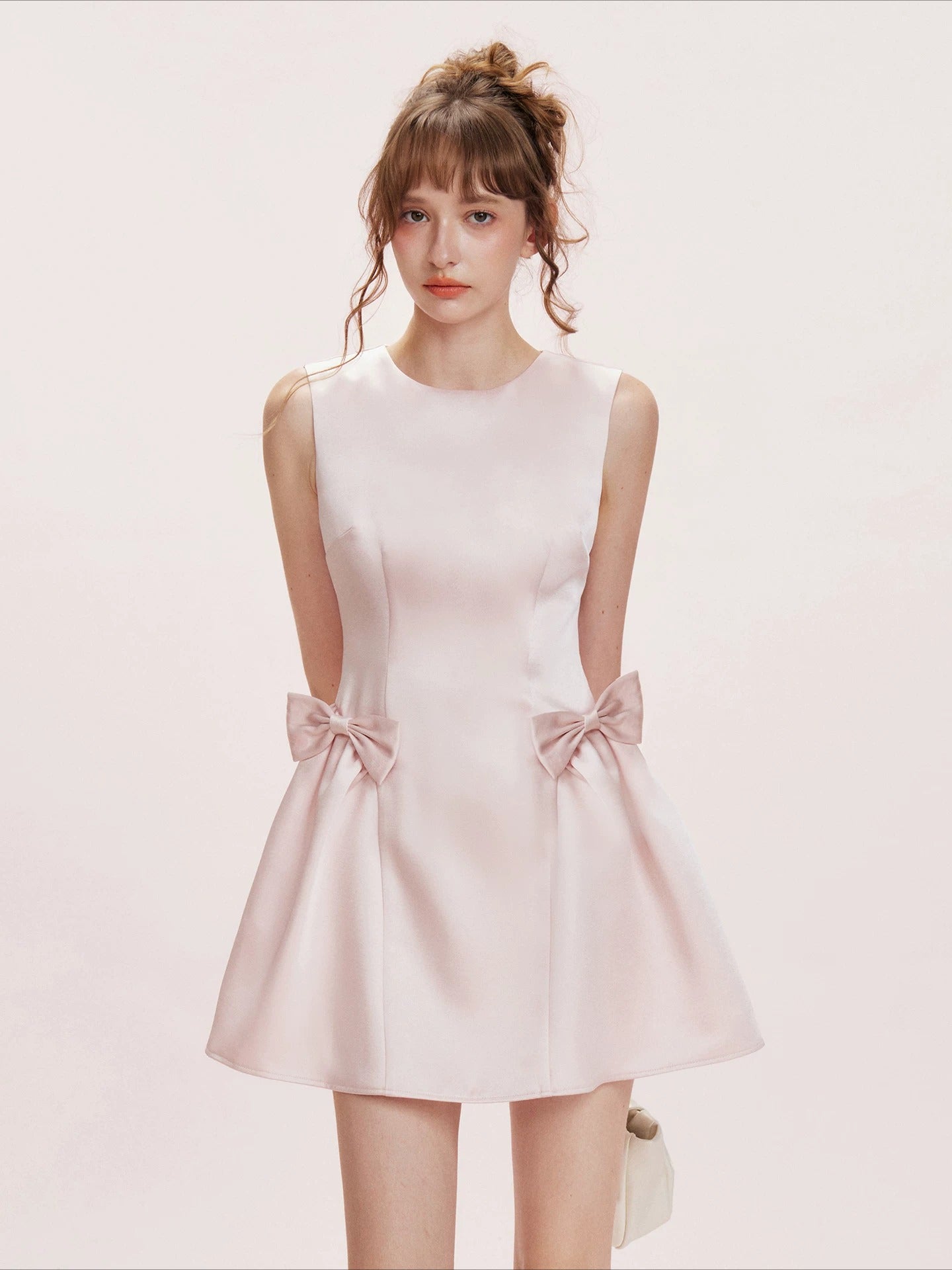 Satin Bow Dress