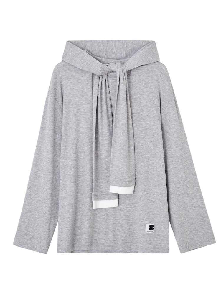 Lazy Style Layered Sun Protection Top